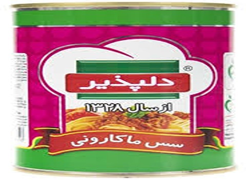 خرید و قیمت کنسرو خوراک ماکارونی دلپذیر + فروش صادراتی